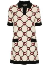 Gucci Reversible Interlocking G knitted dress at Farfetch