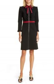 Gucci Ruffle Tie Neck Dress   Nordstrom at Nordstrom