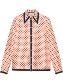 Gucci Shirt With GG  Hearts And Clovers - Farfetch at Farfetch