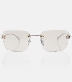 Gucci Signoria rectangular glasses at Mytheresa