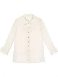 Gucci Silk Button-down Shirt at Farfetch