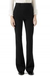 Gucci Stretch Cady Skinny Flare Pants   Nordstrom at Nordstrom