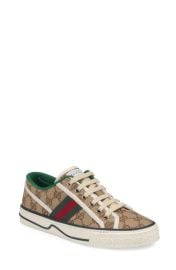 Gucci Tennis 1977 Platform Sneaker in White at Nordstrom