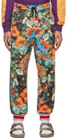 Gucci The North Face Edition Multicolor Floral Lounge Pants at Ssense