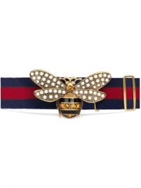 Gucci Web Belt With Bee - Farfetch at Farfetch