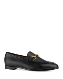 Gucci Womens Jordaan Leather Loafers Bloomingdales at Bloomingdales