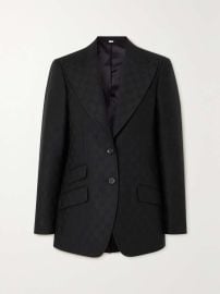 Gucci Wool jacquard Blazer and Pants at Net a Porter