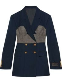 Gucci double-breasted Corset Blazer - at Farfetch