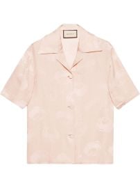 Gucci silk-jacquard Shirt - at Farfetch