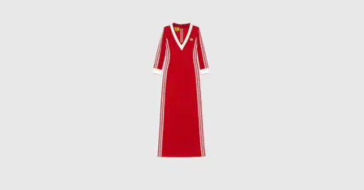 Gucci x Adidas Cotton Jersey Dress at Gucci