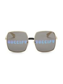 Guccify Unisex Square Sunglasses by Gucci at Saks Fifth Avenue