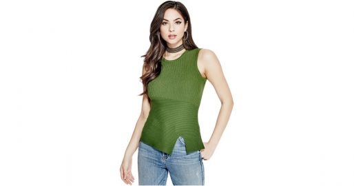 Guess Alexis Rib Knit Top at Guess