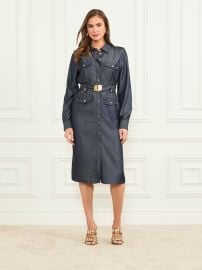 Guess Eco Carla Safari Denim Dress at Guess