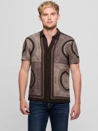 Guess Eco Rayon Medallion Shirt at Guess