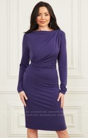 Guess Gathered Jersey Dress at Guess