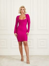 Guess Kagan Bandage Dress in Pink at Guess