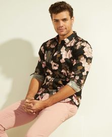 Guess Luxe Elm Floral Shirt at Guess