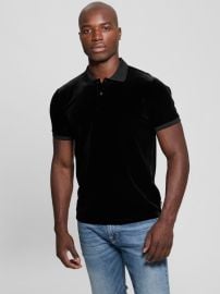 Guess Rio Liquid Velvet Polo at Guess