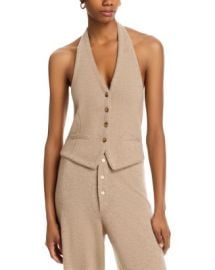 Guest in Residence Tailored Halter Vest Bloomingdalex27s Women at Bloomingdales