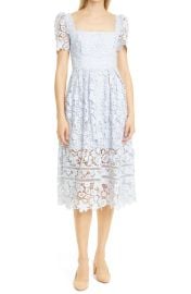 Guipure Lace Dress by Self Portrait at Nordstrom