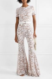 Guipure lace jumpsuit at Net A Porter