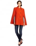 Gwen cape by Corey Lynn Calter in orange at Amazon