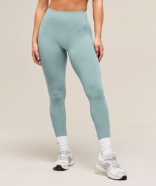 Gymshark Soft Sculpt Leggings - Rest Blue Gymshark at Gymshark