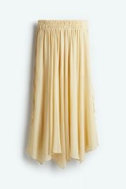 H M Chiffon Circle Skirt at H&M