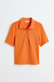 H M Collared Top at H&M
