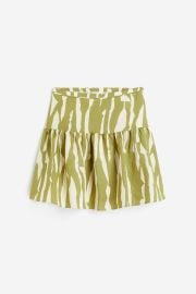 H M Flared Skirt at H&M