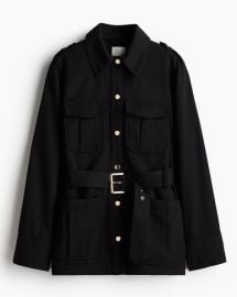 H M Loose Fit Cargo Jacket at H&M