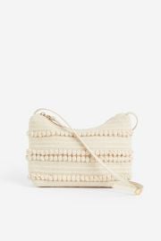 H M Textured weave shoulder bag at H&M