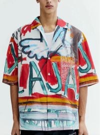 H M x Jean Michel Basquiat Resort Shirt at Grailed