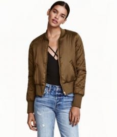 H and M Bomber Jacket at H&M