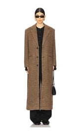 H2ofagerholt Fabulous Coat In Checked Brown at Revolve