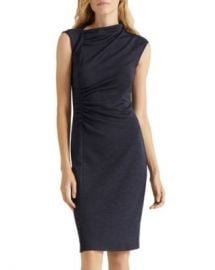 HALSTON Asymmetric Draped Dress Women - Bloomingdale s at Bloomingdales