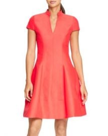 HALSTON Cap-Sleeve Skater Dress Women - Bloomingdale s at Bloomingdales