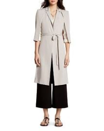 HALSTON HERITAGE Cape Trench Coat at Bloomingdales