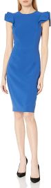 HALSTON Women s Slim Fit Dress at Amazon