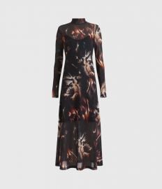 HANNA FLAMES DRESS at All Saints