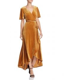 WornOnTV: Tamera’s orange velvet wrap dress on The Real | Tamera Mowry ...