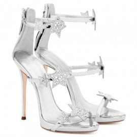 HARMONY STAR - SANDALS - SILVER at Giuseppe Zanotti