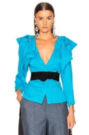 WornOnTV: Jennie’s blue bow-shoulder top on BH90210 | Jennie Garth ...