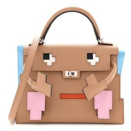 HERMES Epsom Swift Quelle Idole Picto Kelly Doll Handbag Chai Mauve Sylvestre Bleu Celeste Terre Battue 1527210 FASHIONPHILE at Fashionphile
