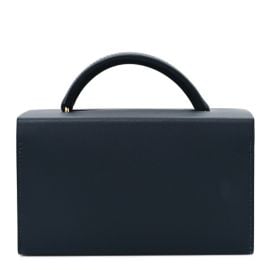 HERMES Vache Hunter Shiny Crocodile Petit H Box Bag Caban Black Menthe 1660661 FASHIONPHILE at Fashionphile