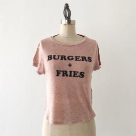 HM Burgers Fries Tee at Poshmark