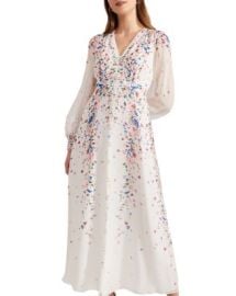 HOBBS LONDON Asher Silk Maxi Dress Bloomingdales at Bloomingdales