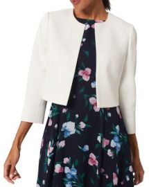 HOBBS LONDON Elize Open Front Jacket Bloomingdales at Bloomingdales