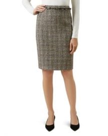 HOBBS LONDON Jessie Tweed Pencil Skirt  Women - Bloomingdale s at Bloomingdales