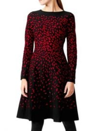 HOBBS LONDON Jodie Jacquard A-Line Dress Women - Bloomingdale s at Bloomingdales